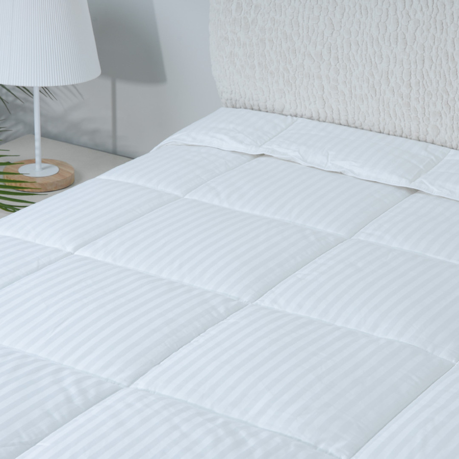 Luxury Hotel Stripe Blanket