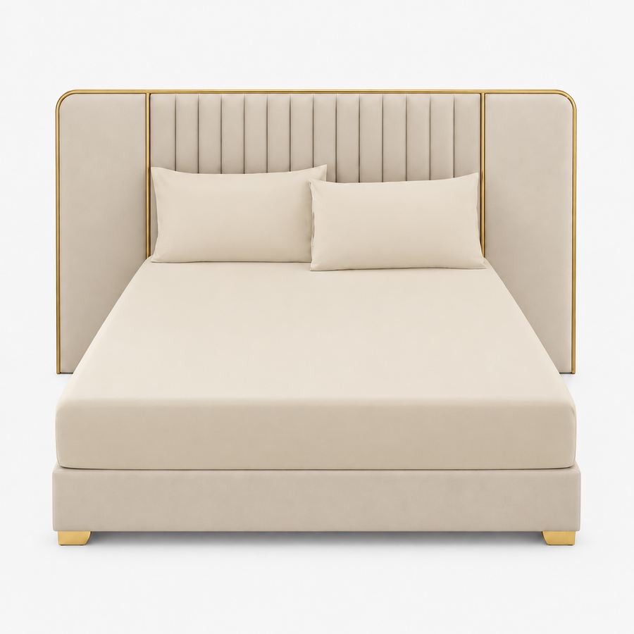 Microfiber Fitted Sheet Set