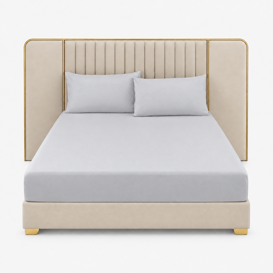 Microfiber Fitted Sheet Set