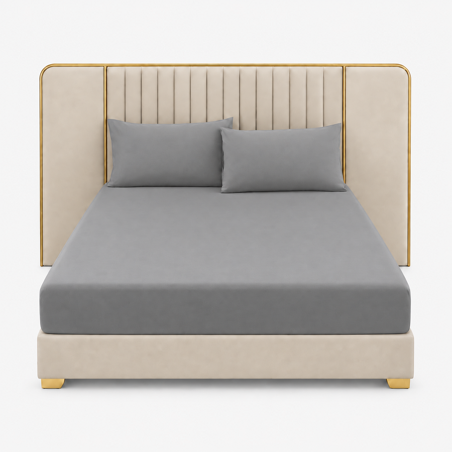 Microfiber Fitted Sheet Set