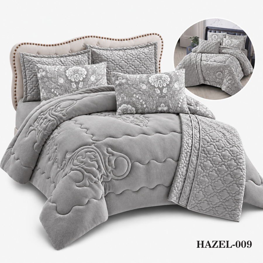 Velvet Gobelin Comforter Set | Layali