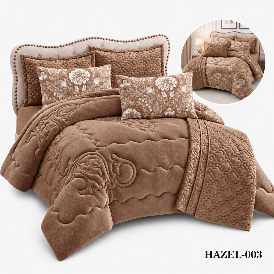 Velvet Gobelin Comforter Set | Layali