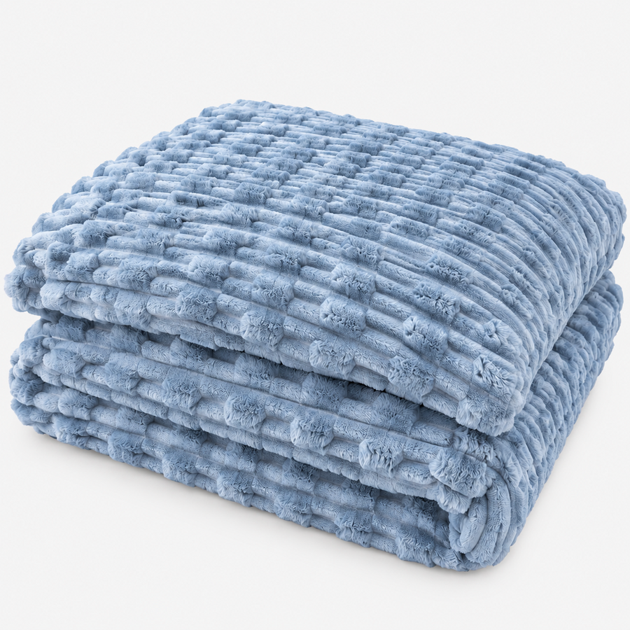 Rabbit Fur Fitted Mattress Cover